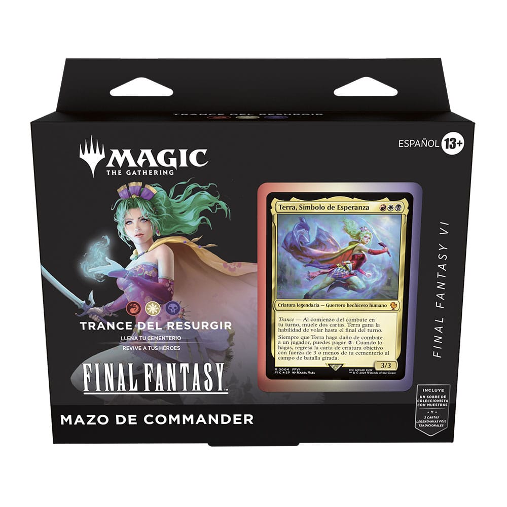 Magic the Gathering Final Fantasy Commander Decks Display (4) Spaans