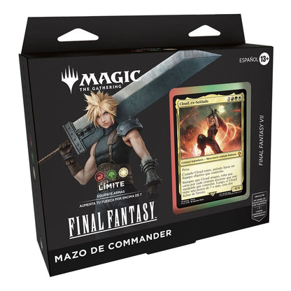Magic the Gathering Final Fantasy Commander Decks Display (4) Spaans