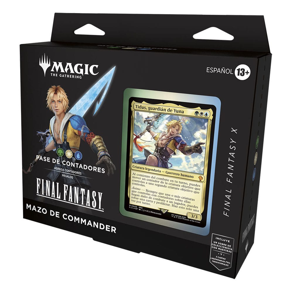 Magic the Gathering Final Fantasy Commander Decks Display (4) Spaans