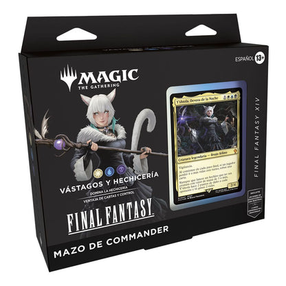 Magic the Gathering Final Fantasy Commander Decks Display (4) Spaans