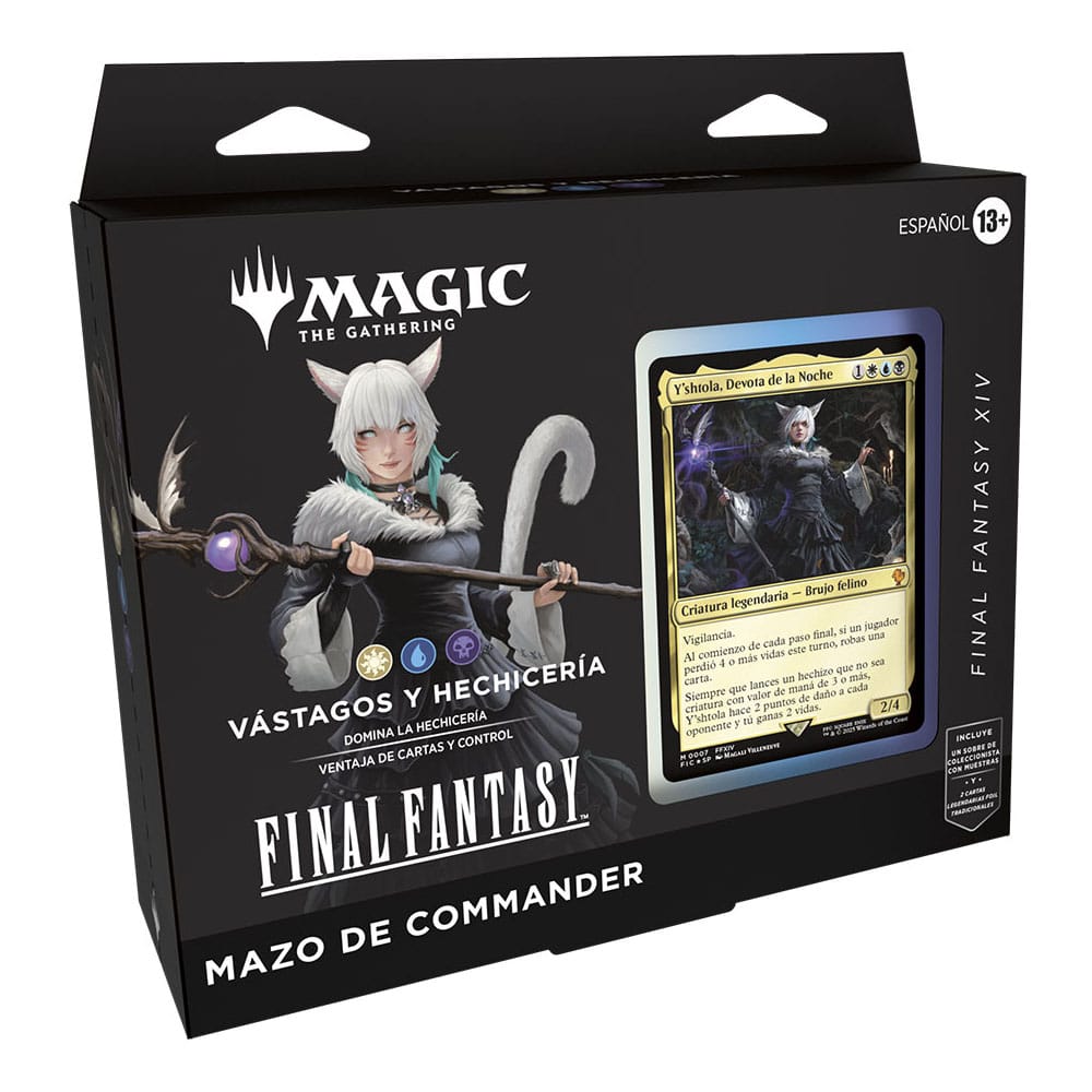 Magic the Gathering Final Fantasy Commander Decks Display (4) Spaans