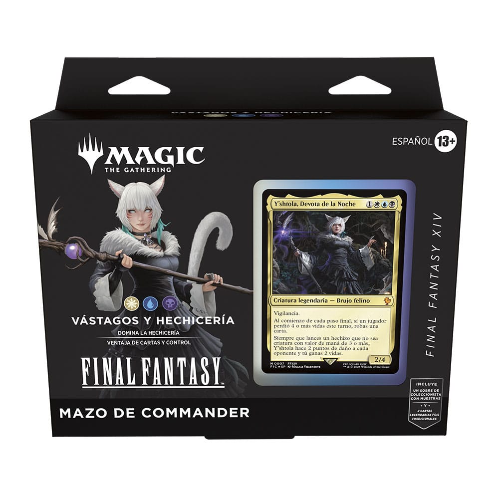 Magic the Gathering Final Fantasy Commander Decks Display (4) Spaans