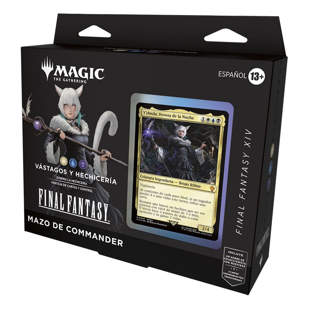 Magic the Gathering Final Fantasy Commander Decks Display (4) Spaans