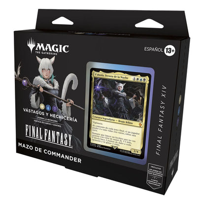 Magic the Gathering Final Fantasy Commander Decks Display (4) Spaans