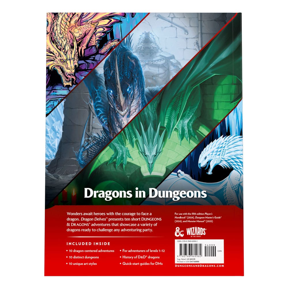 Dungeons & Dragons RPG Dragon Delves: An Adventure Anthology Engels