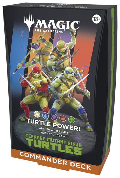 Magic the Gathering Teenage Mutant Ninja Turtles Commander Decks Case (4) Engels