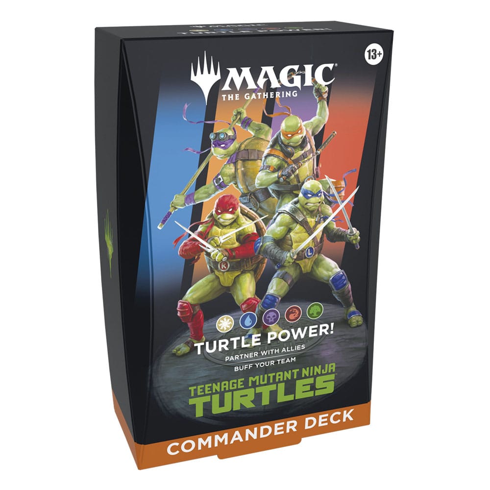 Magic the Gathering Teenage Mutant Ninja Turtles Commander Decks Case (4) Engels