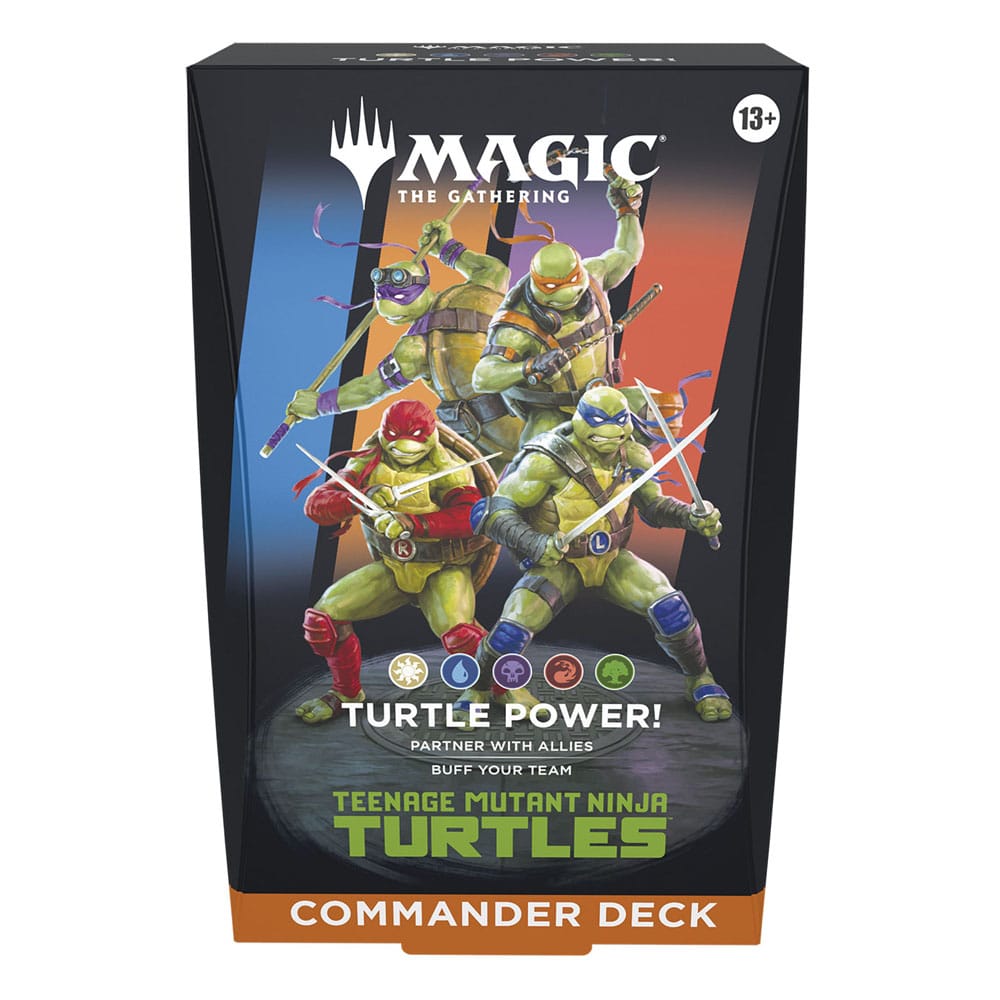Magic the Gathering Teenage Mutant Ninja Turtles Commander Decks Case (4) Engels