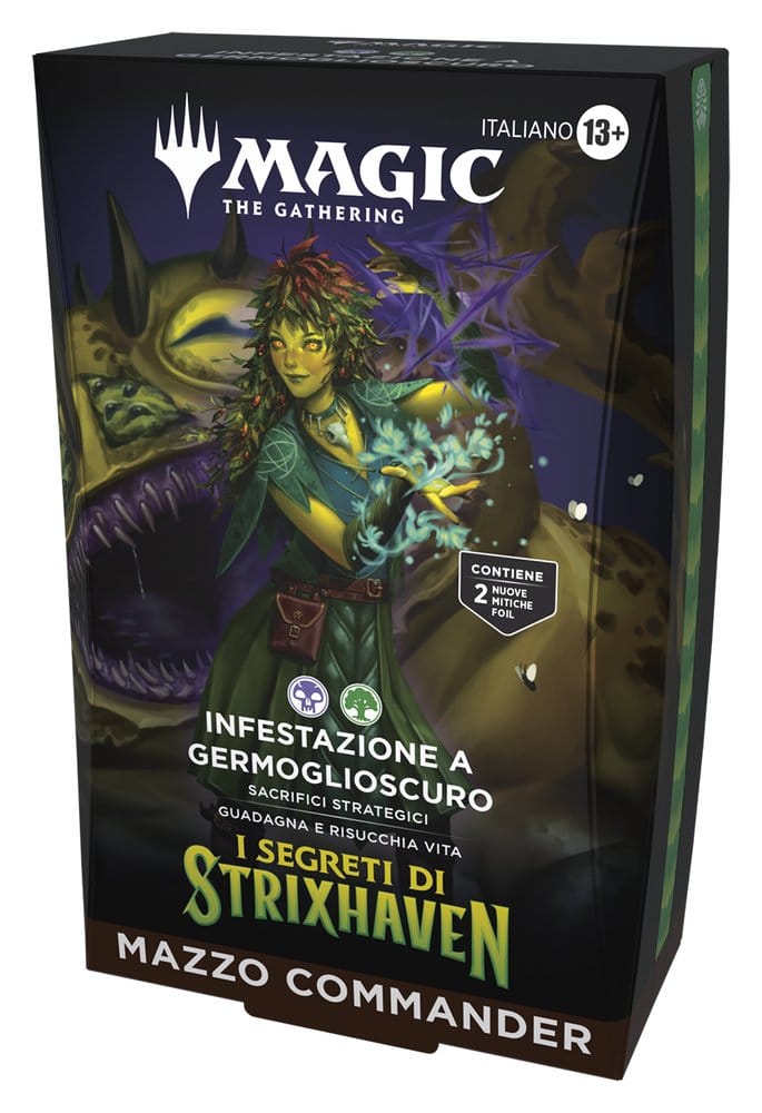 Magic the Gathering I Segreti di Strixhaven Commander Decks Case (5) Italiaans