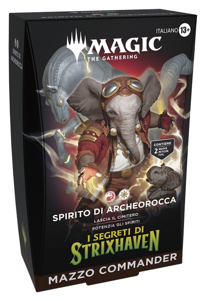 Magic the Gathering I Segreti di Strixhaven Commander Decks Case (5) Italiaans