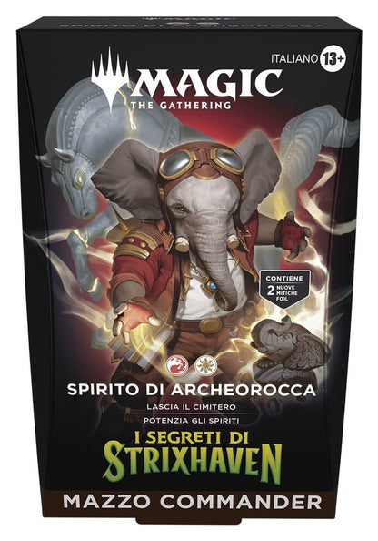 Magic the Gathering I Segreti di Strixhaven Commander Decks Case (5) Italiaans