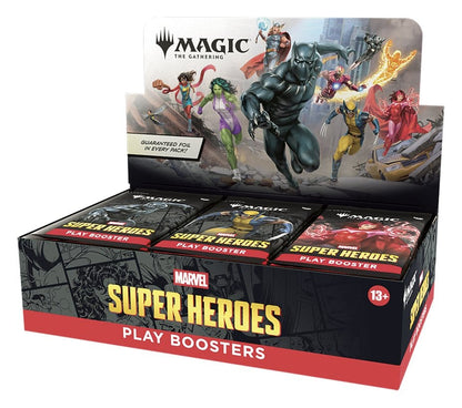 Magic the Gathering Marvel Super Heroes Play Booster Display (30) Engels