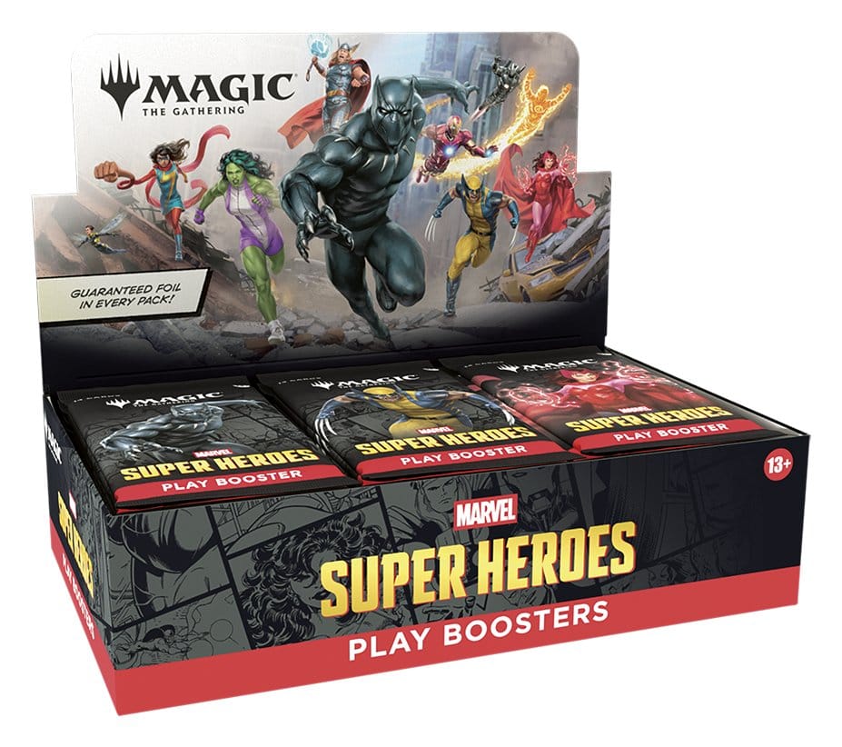 Magic the Gathering Marvel Super Heroes Play Booster Display (30) Engels