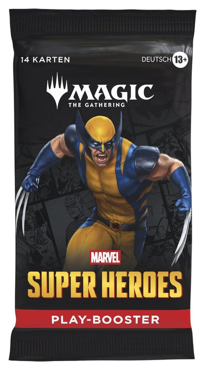 Magic the Gathering Marvel Super Heroes Play Booster Display (30) Duits