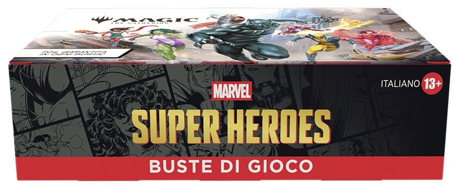 Magic the Gathering Marvel Super Heroes Play Booster Display (30) Italiaans