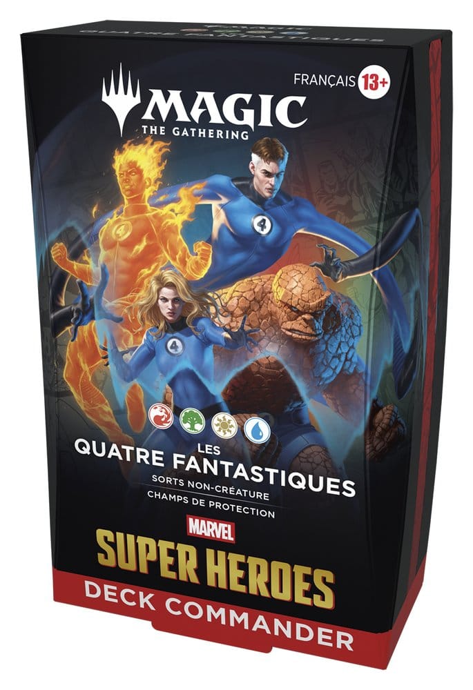 Magic the Gathering Marvel Super Heroes Commander Decks Case (4) Frans