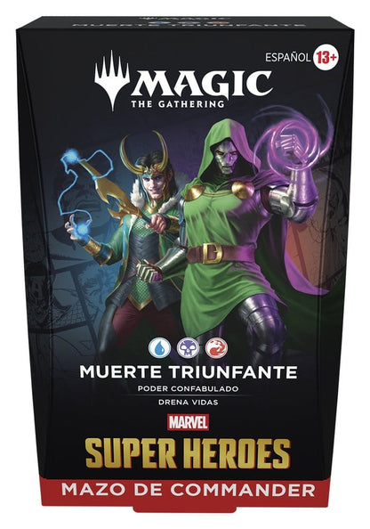 Magic the Gathering Marvel Super Heroes Commander Decks Case (4) Spaans