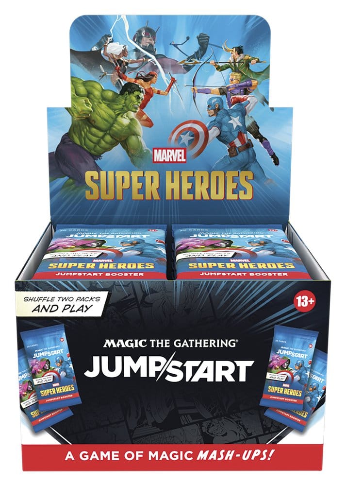 Magic the Gathering Marvel Super Heroes Jumpstart Booster Display (24) Engels