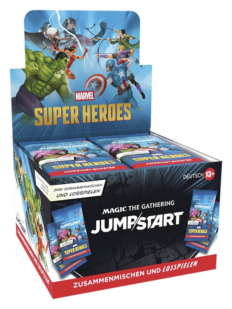 Magic the Gathering Marvel Super Heroes Jumpstart Booster Display (24) Duits