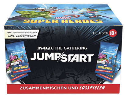 Magic the Gathering Marvel Super Heroes Jumpstart Booster Display (24) Duits