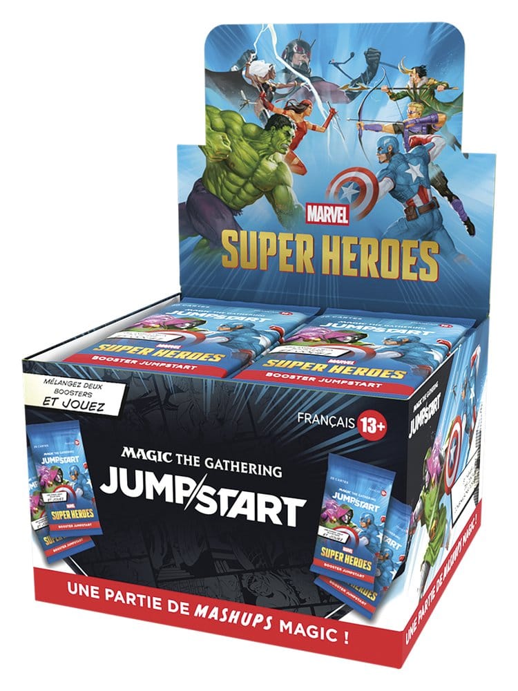 Magic the Gathering Marvel Super Heroes Jumpstart Booster Display (24) Frans