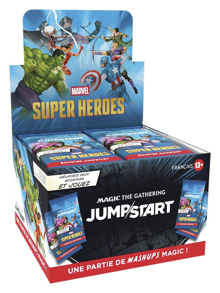 Magic the Gathering Marvel Super Heroes Jumpstart Booster Display (24) Frans