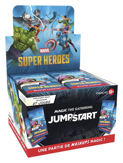 Magic the Gathering Marvel Super Heroes Jumpstart Booster Display (24) Frans