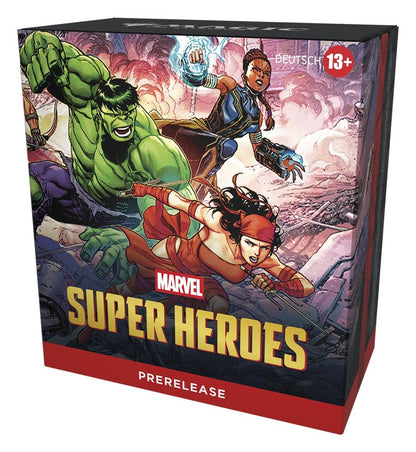Magic the Gathering Marvel Super Heroes Prerelease Packs Case (15) Duits