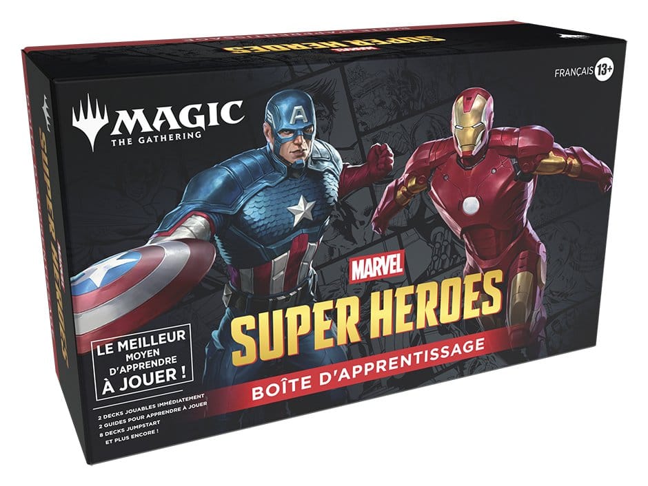 Magic the Gathering Marvel Super Heroes Beginner Box Case (3) Frans