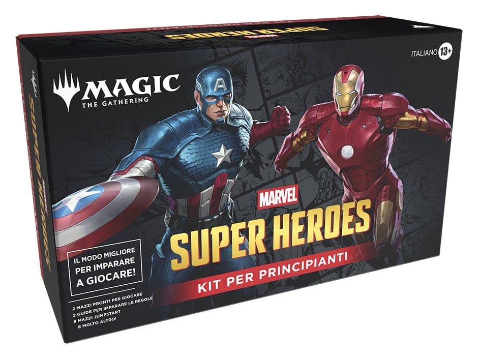 Magic the Gathering Marvel Super Heroes Beginner Box Case (3) Italiaans