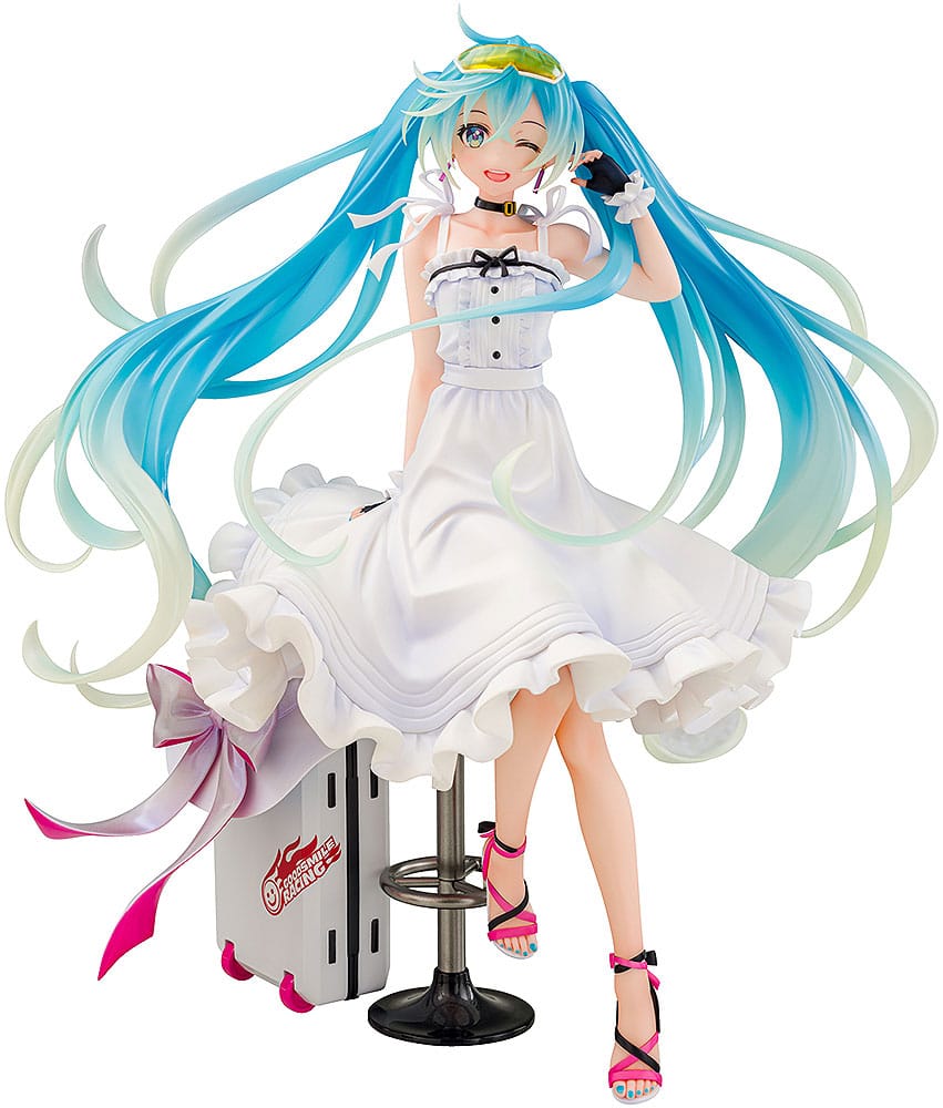 Hatsune Miku GT Project Origineel PVC -standbeeld 1/7 vakantiestijl Ver. 24 cm