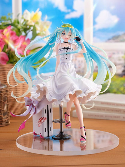 Hatsune Miku GT Project Origineel PVC -standbeeld 1/7 vakantiestijl Ver. 24 cm