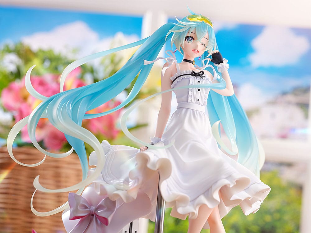 Hatsune Miku GT Project Origineel PVC -standbeeld 1/7 vakantiestijl Ver. 24 cm