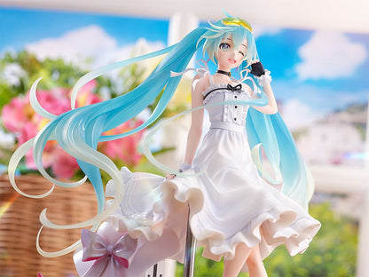 Hatsune Miku GT Project Origineel PVC -standbeeld 1/7 vakantiestijl Ver. 24 cm