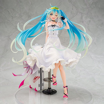 Hatsune Miku GT Project Origineel PVC -standbeeld 1/7 vakantiestijl Ver. 24 cm