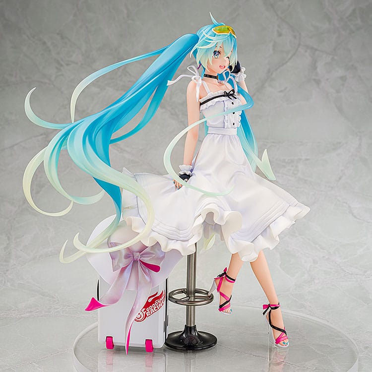 Hatsune Miku GT Project Origineel PVC -standbeeld 1/7 vakantiestijl Ver. 24 cm