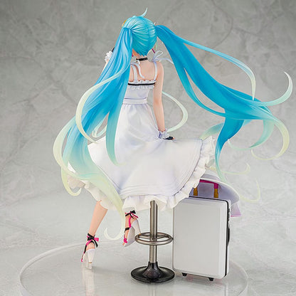 Hatsune Miku GT Project Origineel PVC -standbeeld 1/7 vakantiestijl Ver. 24 cm
