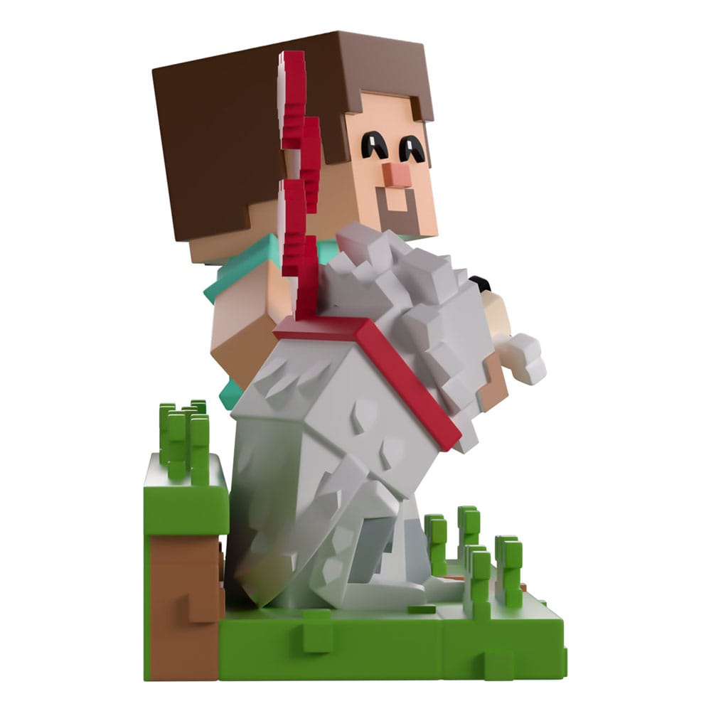 Minecraft vinylfiguur Een wolf temmen 10 cm