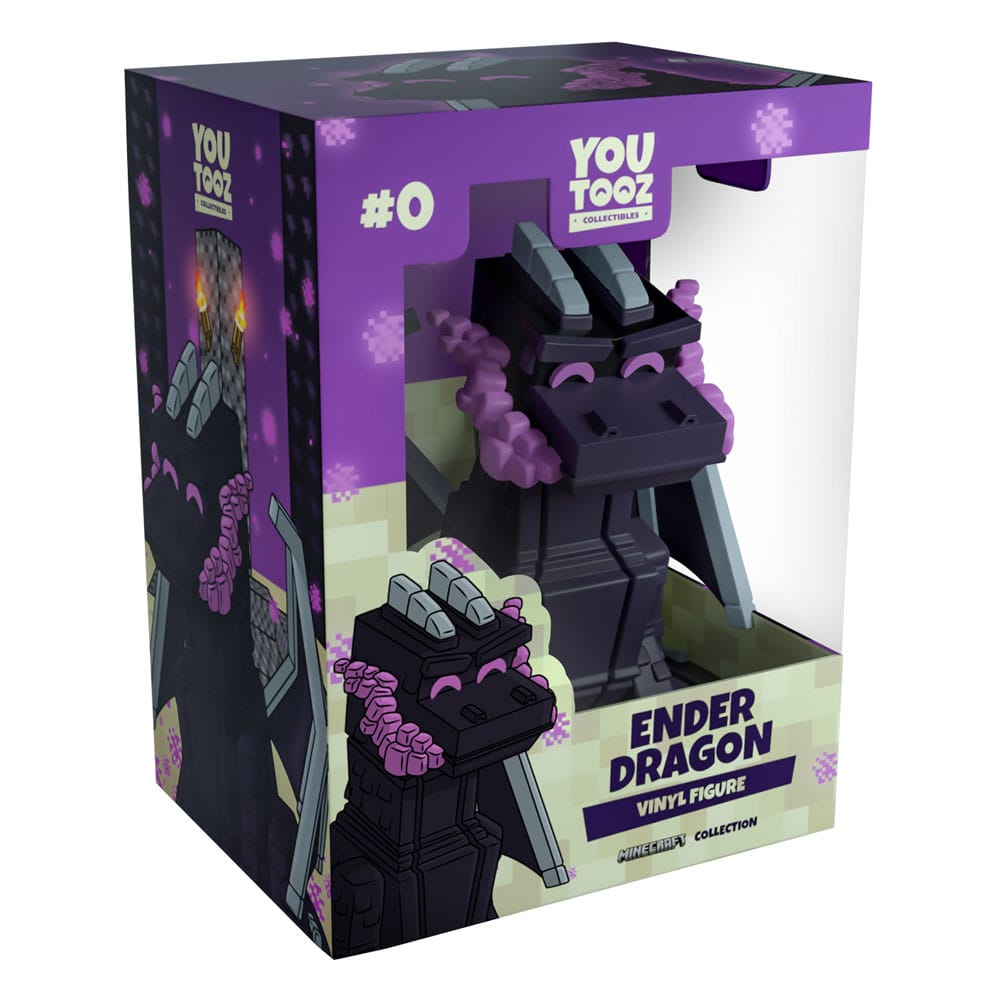 Minecraft Vinyl Figuur Haunted Ender Dragon 10 cm