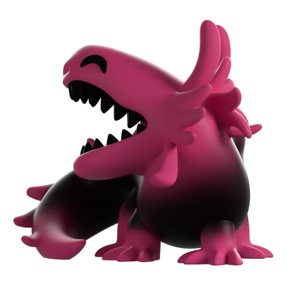 Regenworld vinyl figuur roze hagedis 8 cm
