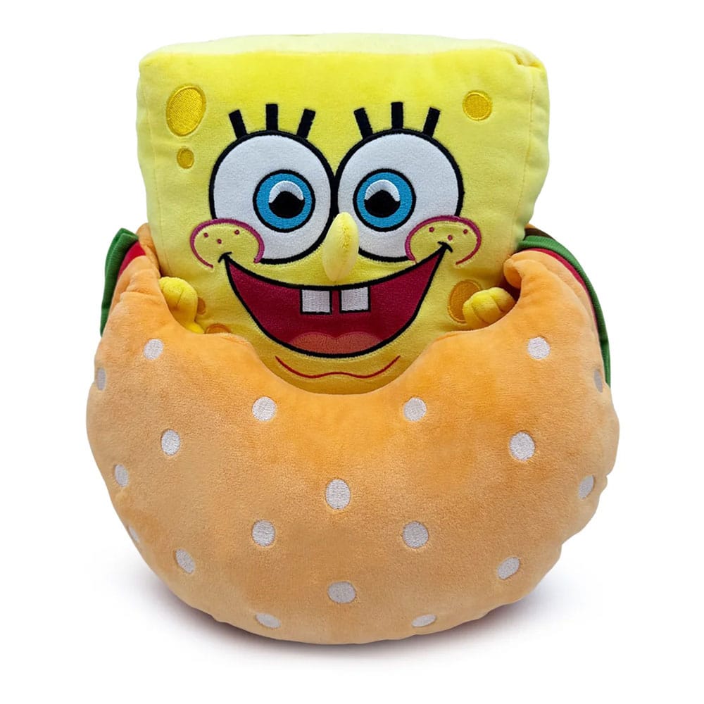 SpongeBob SquarePants pluche figuur Krabby Patty 22 cm