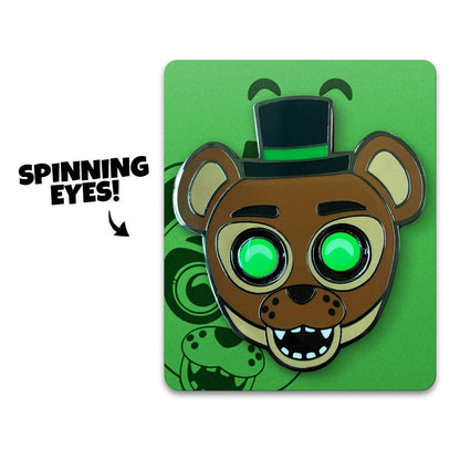Vijf Nachten bij Freddy's Pin Badge Popgoes The Weasel Glow in the Drak Spinning 5 cm