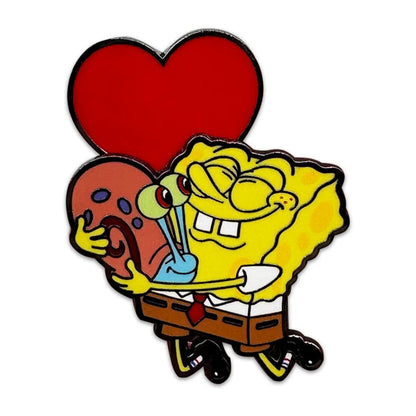 SpongeBob SquarePants Bobble Pin Badge Spongebob Hart 5 cm