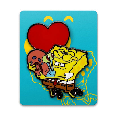SpongeBob SquarePants Bobble Pin Badge Spongebob Hart 5 cm