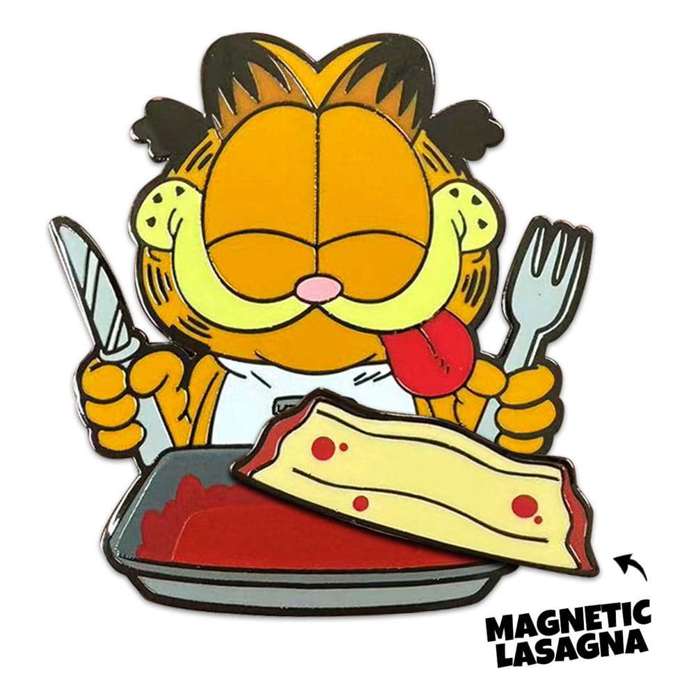 Garfield Pin Badge Disco Garfield Lasagne Diner 5 cm