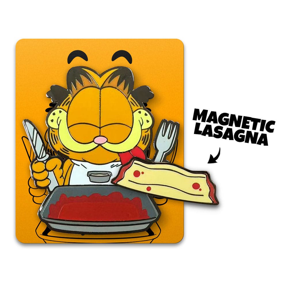 Garfield Pin Badge Disco Garfield Lasagne Diner 5 cm