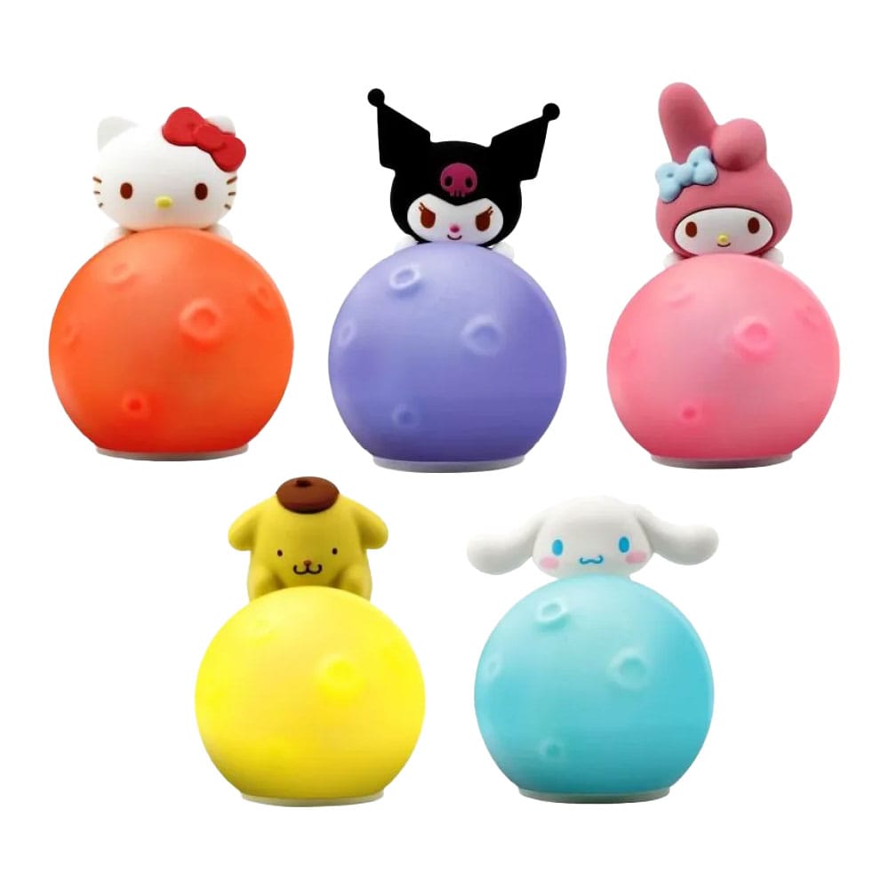 Sanrio Little Moon Light -serie Mini -figuren Hello Kitty en vrienden 8 cm display (12)