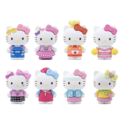 Sanrio Mini-Doll Cute Outfits-serie Mini-figuren Hello Kitty 5 cm display (12)