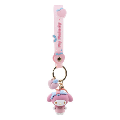 Sanrio Peach Series Keychain met handband Hello Kitty en vrienden Display (12)