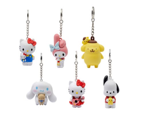 Sanrio Pocket Hero Keychain Hello Kitty en Friends Display (12)